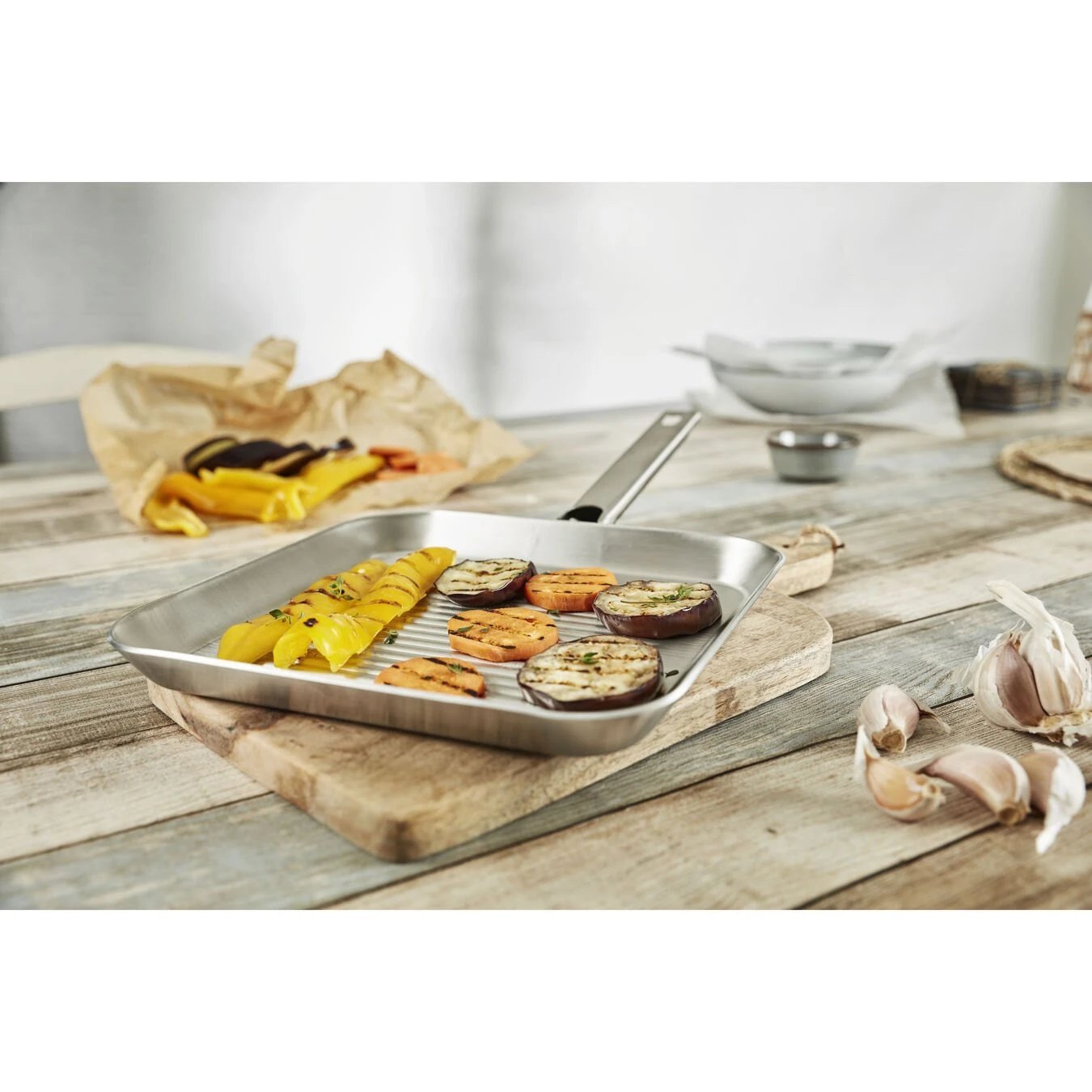 Demeyere Grillpan 24 X 24 Cm 3 Demeyere Grillpan 24 X 24 Cm - Afbeelding 2