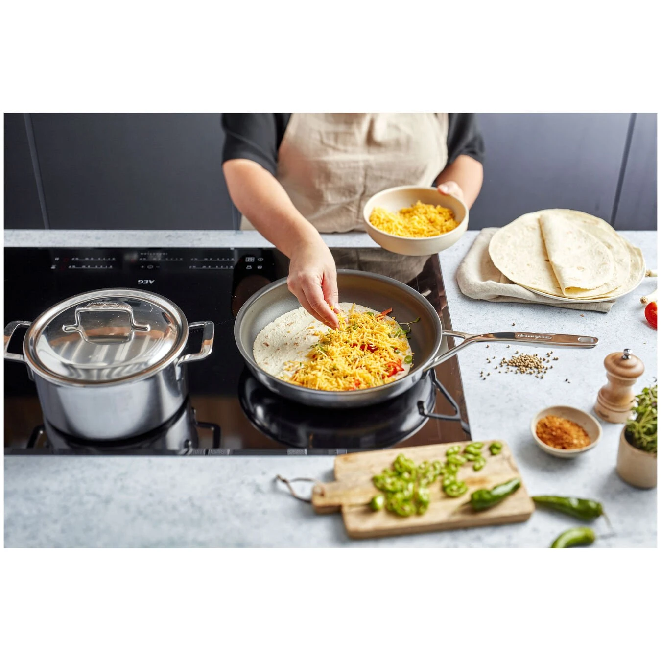 Demeyere Koekenpan Duraslide 24 Cm 5 Demeyere Koekenpan Duraslide 24 Cm - Afbeelding 3