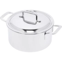 Demeyere Kookpan Met Dubbelwandig Deksel 22 Cm / 4 L 13 Demeyere Kookpan Met Dubbelwandig Deksel 22 Cm / 4 L -Demeyere Shop 000024029