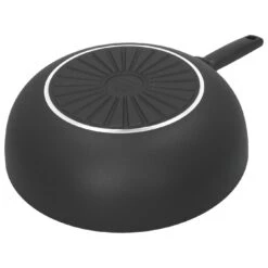 Demeyere Wok Vlakke Bodem Ceraforce 28 Cm 10 Demeyere Wok Vlakke Bodem Ceraforce 28 Cm -Demeyere Shop 000024156