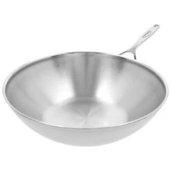 Demeyere Wok Vlakke Bodem 30 Cm 12 Demeyere Wok Vlakke Bodem 30 Cm -Demeyere Shop 000024237