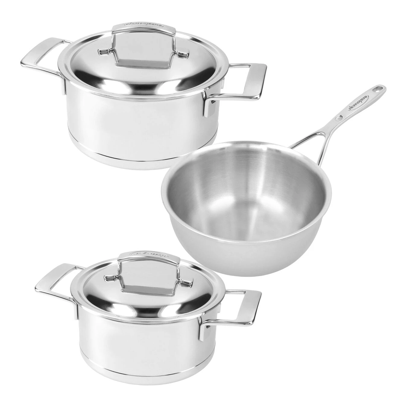 Demeyere Pannenset, 3-delig 2 Demeyere Pannenset, 3-delig