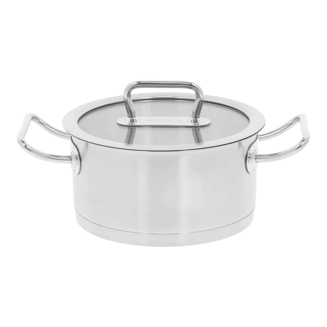 Demeyere Kookpan Met Glazen Deksel 20 Cm / 3 L 3 Demeyere Kookpan Met Glazen Deksel 20 Cm / 3 L