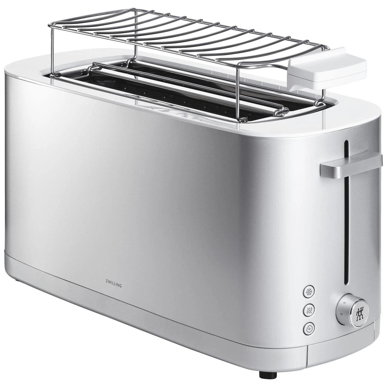 Zwilling Broodjeswarmer, 2 Lange Gleuven, Zilver 5 Zwilling Broodjeswarmer, 2 Lange Gleuven, Zilver - Afbeelding 3