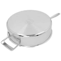 Demeyere Sauteerpan Met Dubbelwandig Deksel 28 Cm / 4,75 L -Demeyere Shop 5412191604298 5 60428 A60528 kop