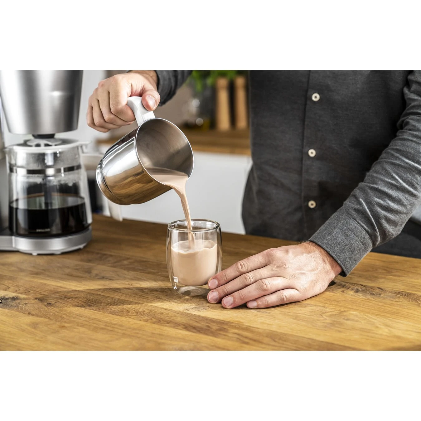 Zwilling Dubbelwandig Koffieglazenset, 2-delig 7 Zwilling Dubbelwandig Koffieglazenset, 2-delig - Afbeelding 5