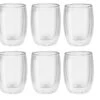 Zwilling Dubbelwandig Koffieglazen Set, 6-delig 2 Zwilling Dubbelwandig Koffieglazen Set, 6-delig -Demeyere Shop set zw sorrento koffieglazen 39500 076 0 5