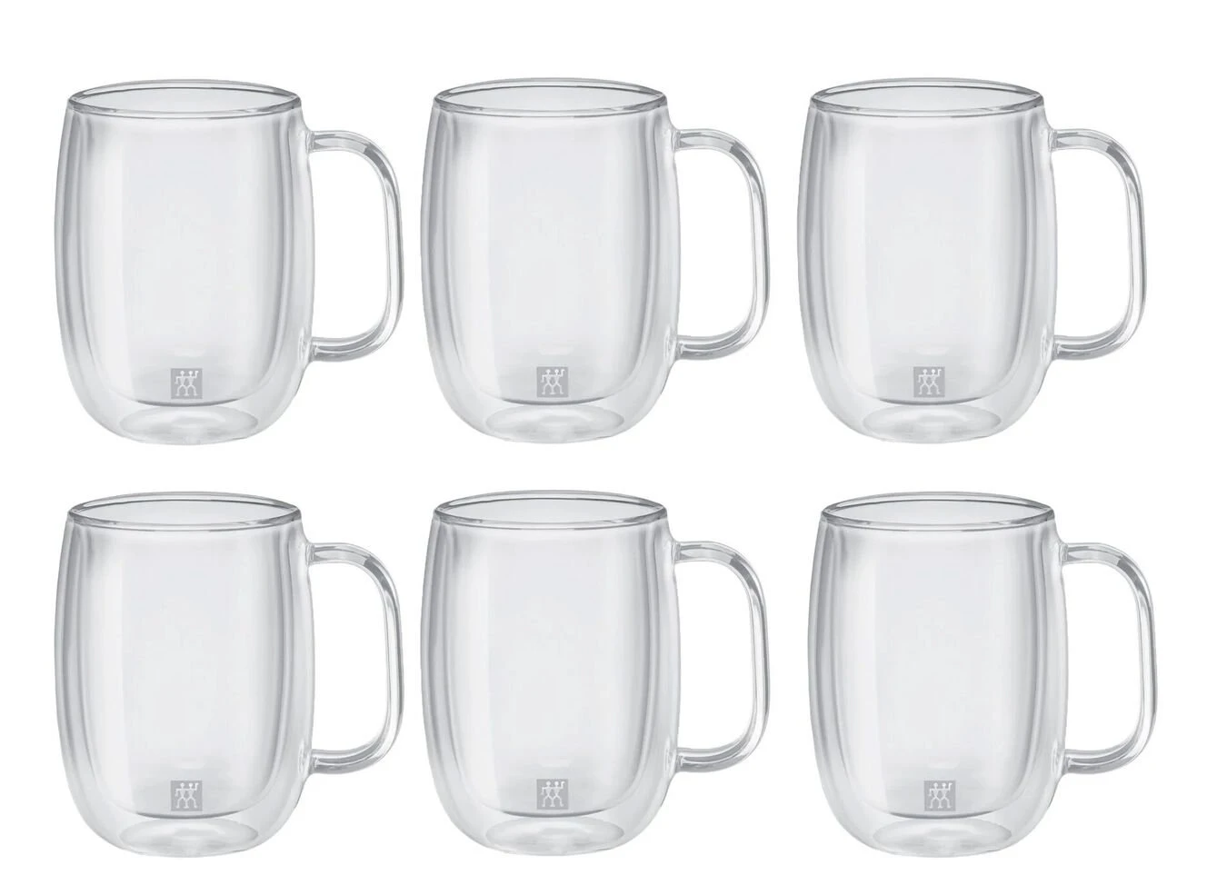 Zwilling Dubbelwandig Koffieglazen Set, 6-Delig 3 Zwilling Dubbelwandig Koffieglazen Set, 6-Delig