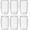Zwilling DUBBELWANDIG LATTE MACCHIATO GLAZENSET, 6-DELIG -Demeyere Shop set zw sorrento latte macchiato 39500 078 0 7