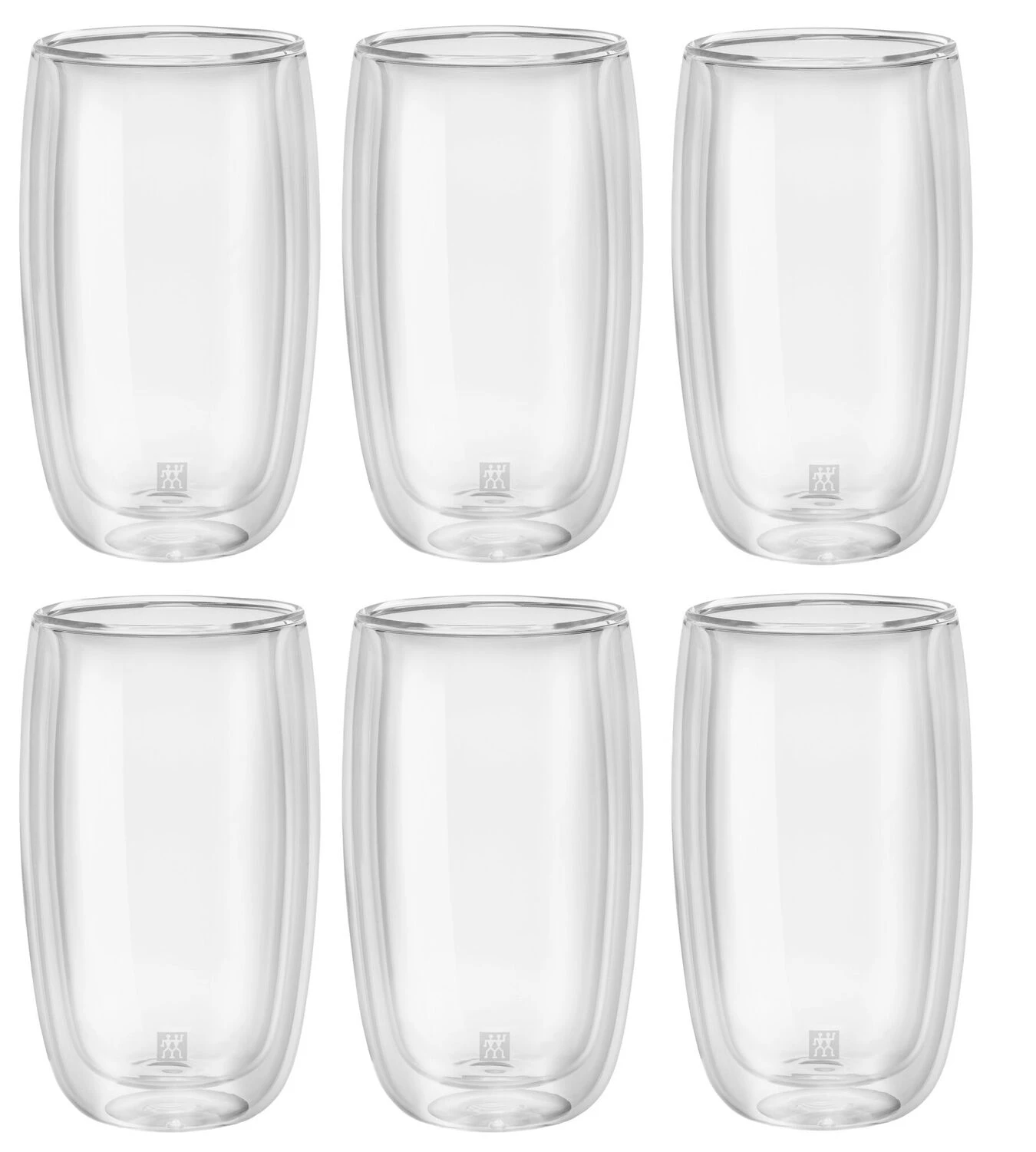 Zwilling DUBBELWANDIG LATTE MACCHIATO GLAZENSET, 6-DELIG 3 Zwilling DUBBELWANDIG LATTE MACCHIATO GLAZENSET, 6-DELIG